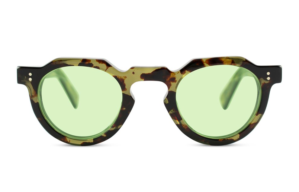 Lesca Lunetier x Ottica Tullino - Crown Panto 8 mm green - Limited